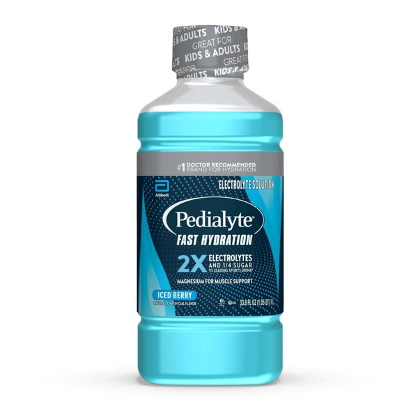 Pedialyte Fast Hydration Electrolyte Solution, 1 L