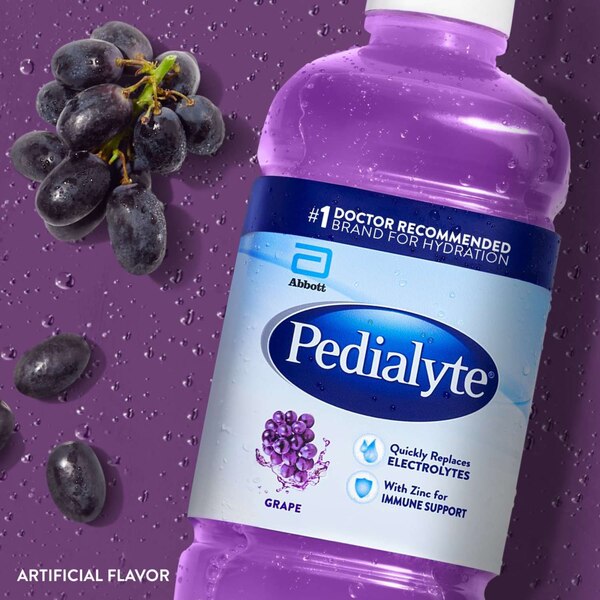 Pedialyte Electrolyte Solution Ready-to-Drink 33.8oz