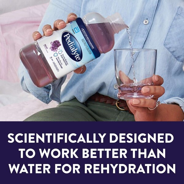 Pedialyte Electrolyte Solution Ready-to-Drink 33.8oz