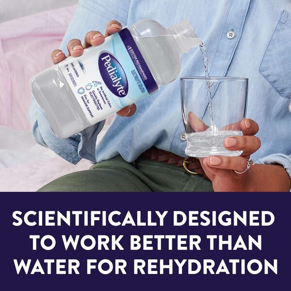 Pedialyte Electrolyte Solution Ready-to-Drink 33.8oz