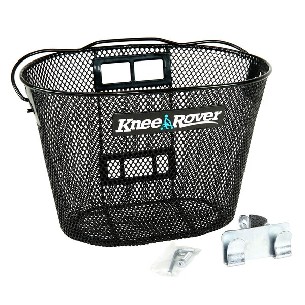 KneeRover Knee Walker Basket Accessory with Handle