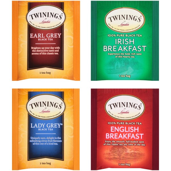 Twinings of London Black Tea Variety Pack, Tea Bags, 20 ct