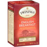 Twinings of London English Breakfast Tea Bags, 20 ct, thumbnail image