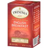 Twinings of London English Breakfast Tea Bags, 20 ct, thumbnail image