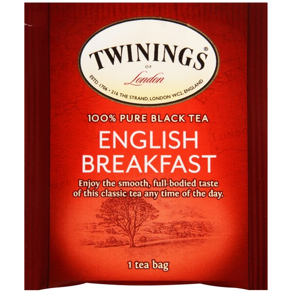Twinings of London English Breakfast Tea Bags, 20 ct