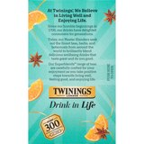 Twinings Superblends Soothing Turmeric Orange & Star Anise Flavoured Herbal Tea, Caffeine-Free, 18 ct, 1. 27 oz, thumbnail image