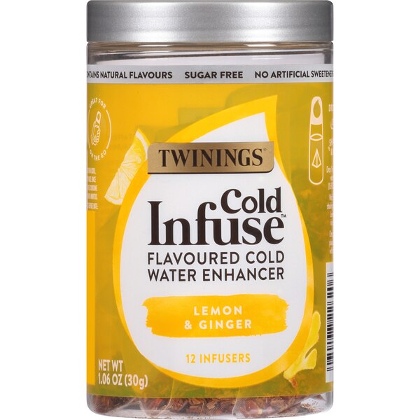 Twinings Cold Infuse Flavoured Cold Water Enhancer, 12 CT