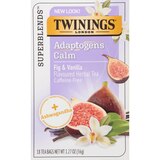 Twinings Superblends Adaptogens Calm Fig & Vanilla Flavoured Herbal Tea, Caffeine-Free, 18 CT, thumbnail image 1 of 4