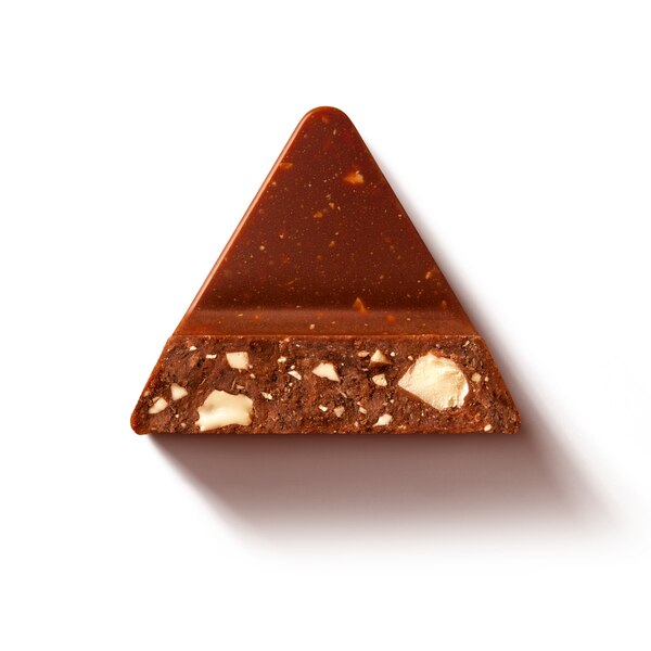 Toblerone Swiss Milk Chocolate Candy Bar with Honey and Almond Nougat, 3.52 oz