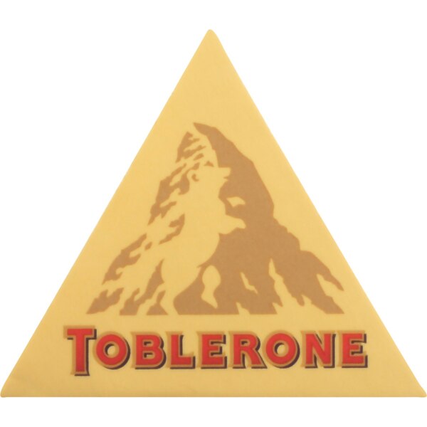 Toblerone Swiss Milk Chocolate Candy Bar with Honey and Almond Nougat, 3.52 oz