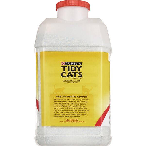 Tidy Cats Clumping Litter for Multiple Cats, 96 oz
