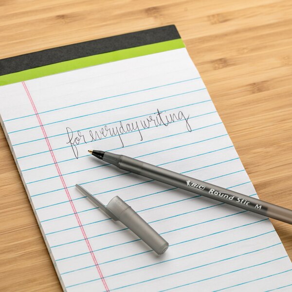 BIC Round Stic Xtra Life 1mm Medium Point Ball Pen, 10CT