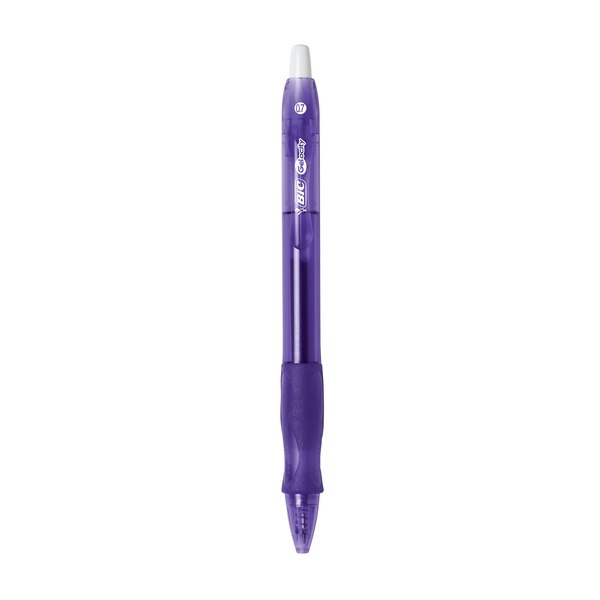 BIC Gel-ocity Extra Smooth Gel Pens, 0.7mm Point, Assorted Colors, 4 ct