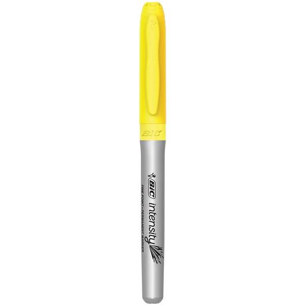 BIC Mark-It 12-piece Fashion Fine Point Pocket Permanent Marker Set, Assorted Ink