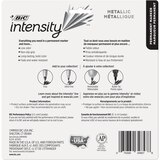 BIC Intensity Metallic Permanent Markers, 8 Colors, Fine Point, 8 ct, thumbnail image