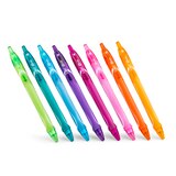 BIC Gel-ocity Quick Dry Fashion Retractable Gel Pen Set, 8 CT, thumbnail image