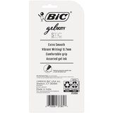 BIC Gelocity Quick Dry Fashion Gel Stic Pens, 4 Ink Colors, Medium Point, 4 ct, thumbnail image