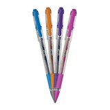 BIC Gelocity Quick Dry Fashion Gel Stic Pens, 4 Ink Colors, Medium Point, 4 ct, thumbnail image