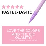 BIC Xtra-Smooth Pastel Mechanical Pencils with Erasers, Medium Point (0.7mm), 10 ct, thumbnail image
