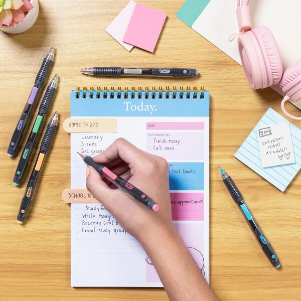 BIC 0.7 mm Break Resistant Mechanical Pencils, 2 ct