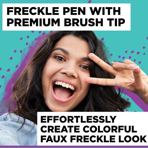 BodyMark Color Freckle Faux Freckle Pen Set, Green and Purple