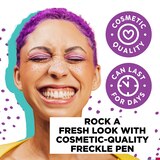 BodyMark Color Freckle Faux Freckle Pen Set, Green and Purple, thumbnail image