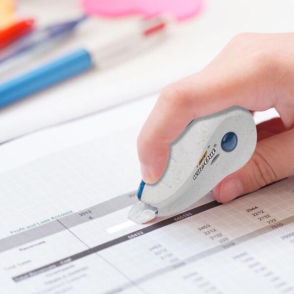 BIC ReVolution Wite-Out EZ Correct Correction Tape, White, 2 ct