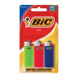 BIC Classic Lighters, Mini Style, Safe Child-Resistant, Assorted Colors, thumbnail image