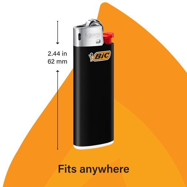 BIC Classic Lighters, Mini Style, Safe Child-Resistant, Assorted Colors