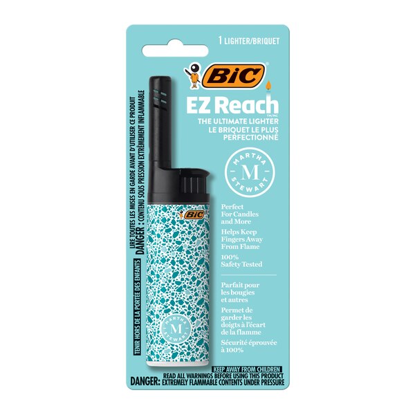 BIC Special Edition Martha Stewart Series EZ Lighters, Safe Child-Resistant, Assorted Colors