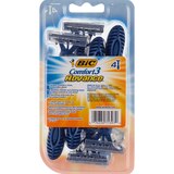 BIC Comfort 3 Advance Disposable Razors, Men, 4 CT, thumbnail image