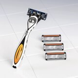 Bic Hybrid Flex 5 Blades Titanium Razor, 3 CT, thumbnail image