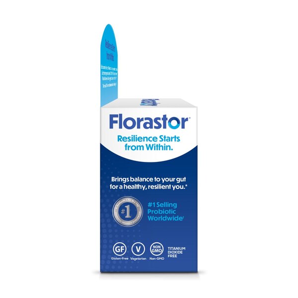 Florastor Daily Probiotic Supplement Vegetarian Capsules, 50 CT