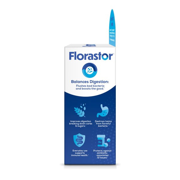 Florastor Daily Probiotic Supplement Vegetarian Capsules, 20 CT