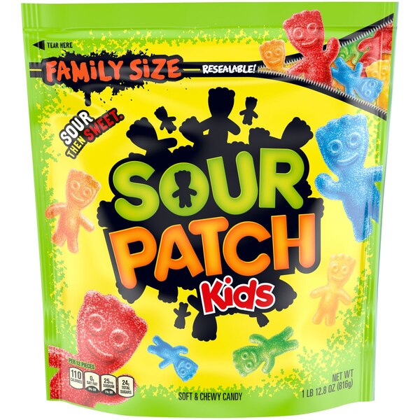 Sour Patch Kids, Family Size Bag, 1.8 Lbs