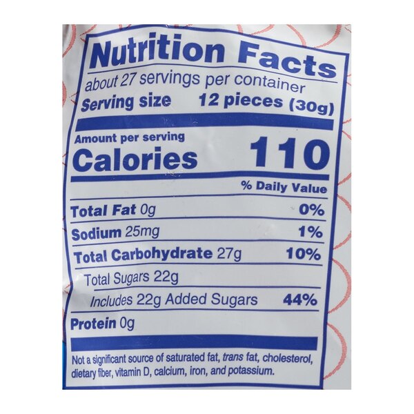 Swedish Fish, Mini Red, White & Blue Soft & Chewy Candy 1.8 Lbs