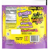 Sour Patch Kids, Fruits Mix Soft & Chewy Candy, Share Size, 11.03 oz, thumbnail image