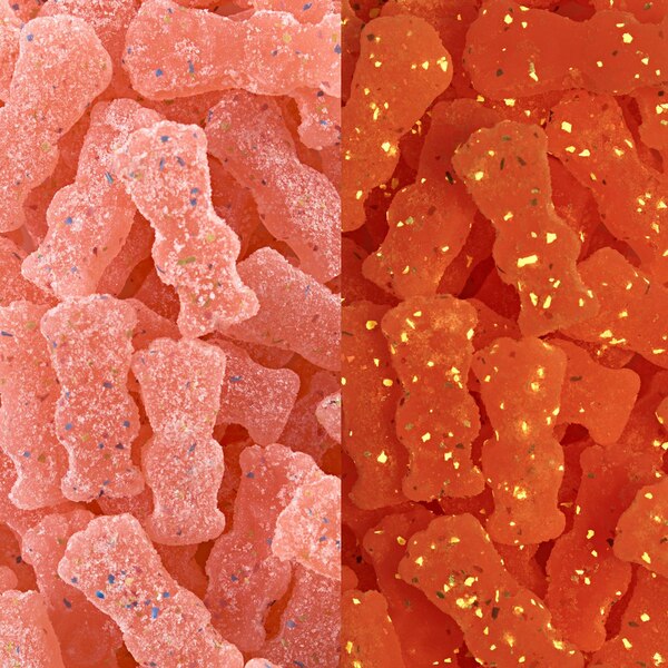 Sour Patch Kids, Glow Ups Strawberry-Watermelon Soft & Chewy Candy, 6.7 oz
