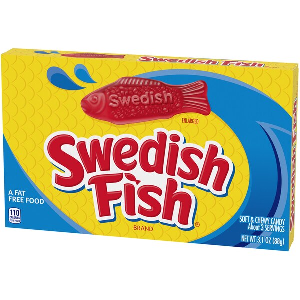 Swedish Fish Soft & Chewy Candy, 3.1 oz