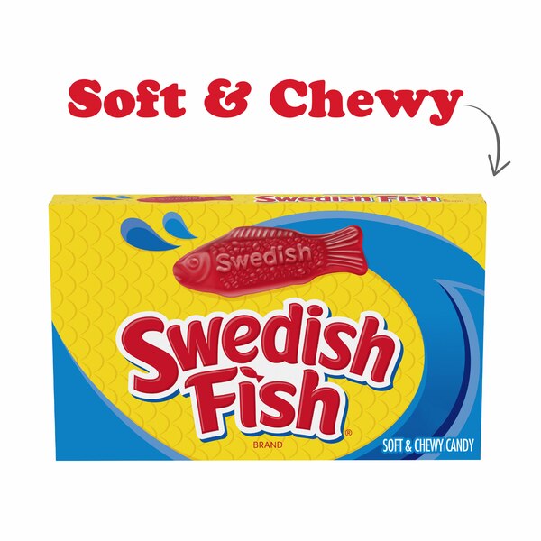 Swedish Fish Soft & Chewy Candy, 3.1 oz