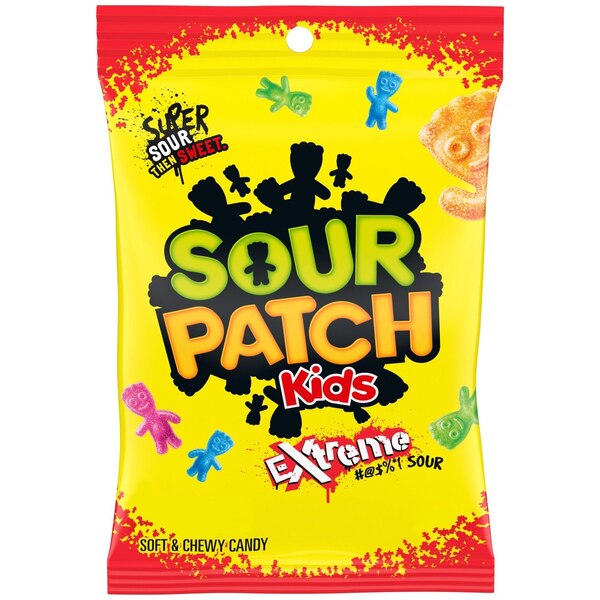 Sour Patch Kids, Extreme Sour Soft & Chewy Candy, 7.2 oz