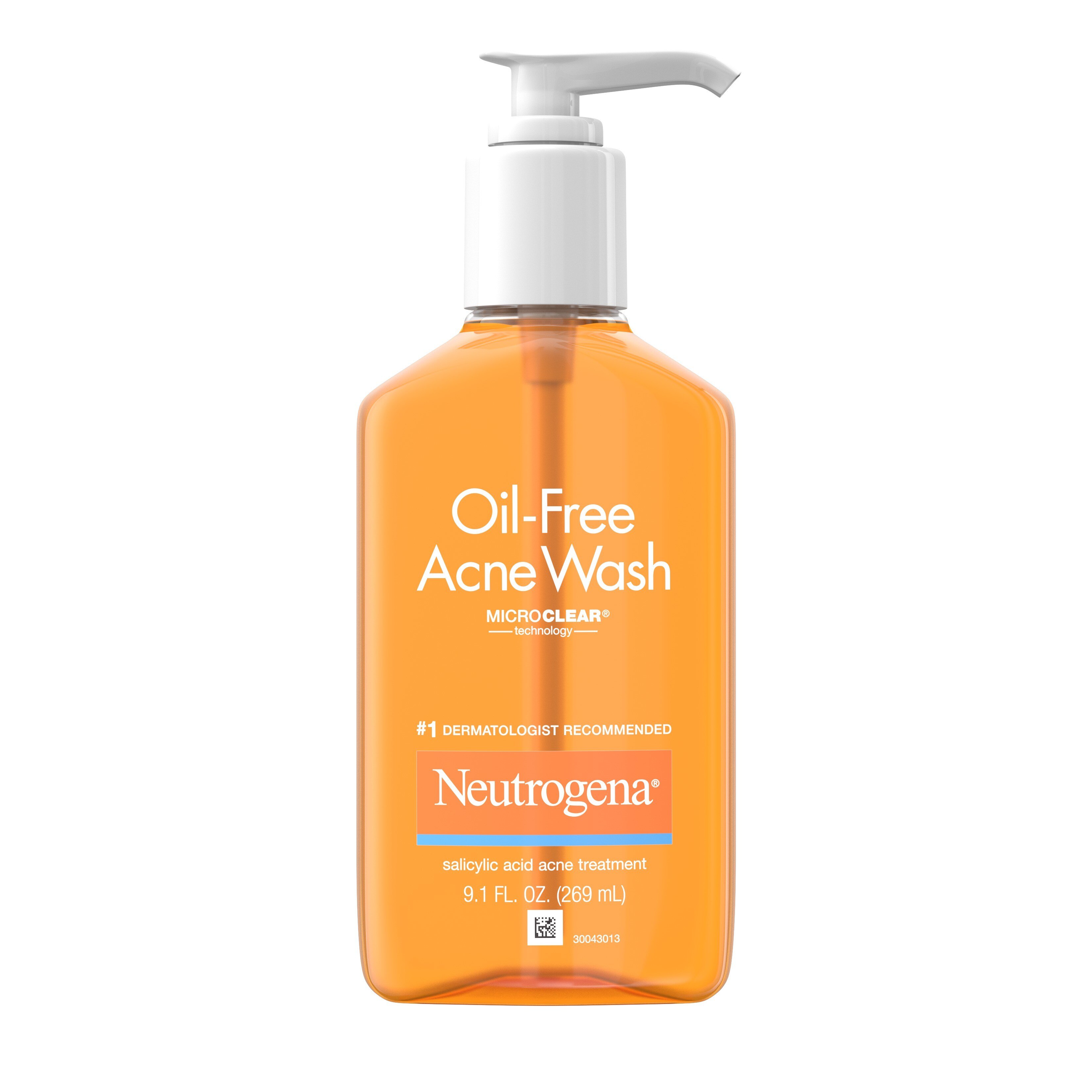Neutrogena Oil-Free Salicylic Acid Fighting Face Wash, OZ