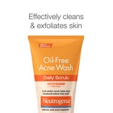 Neutrogena Oil-Free Acne Face Scrub with 2% Salicylic Acid, 4.2 OZ, thumbnail image