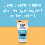 Neutrogena Deep Clean Invigorating Foaming Gel Face Scrub, 4.2 OZ, thumbnail image