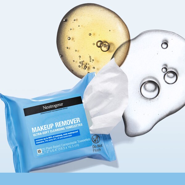 Neutrogena Makeup Remover Cleansing Towelettes, 25CT