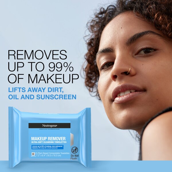 Neutrogena Makeup Remover Cleansing Towelettes, 25CT