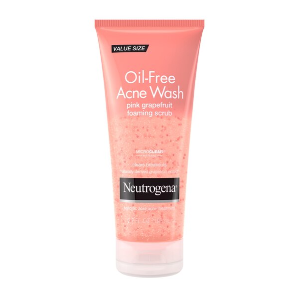 Neutrogena Oil-Free Acne Wash Pink Grapefruit Foaming Scrub