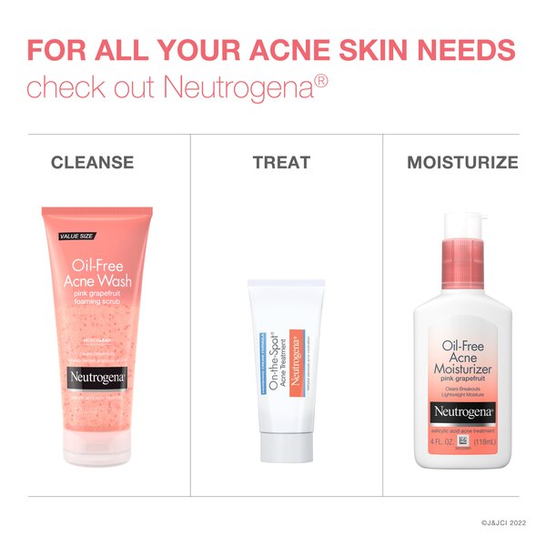 Neutrogena Oil-Free Acne Wash Pink Grapefruit Foaming Scrub