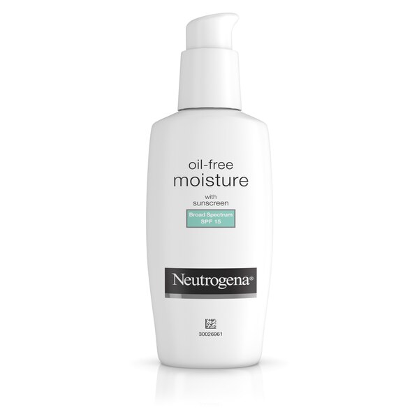 Neutrogena Oil Free Facial Moisturizer with SPF 15 Sunscreen, 4 OZ