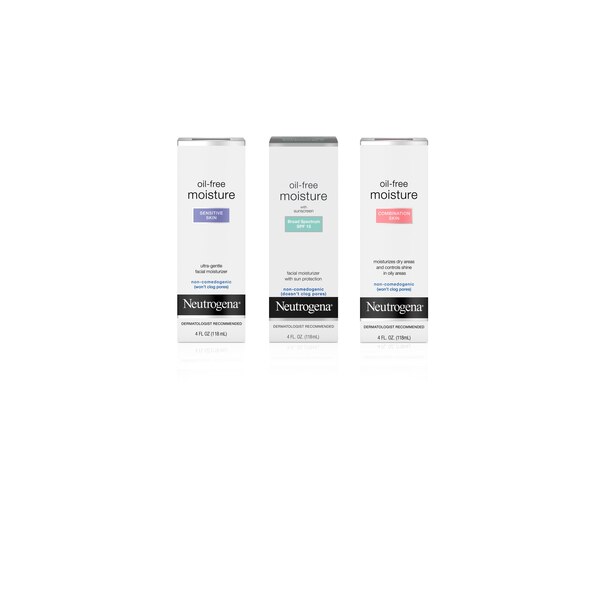 Neutrogena Oil Free Facial Moisturizer with SPF 15 Sunscreen, 4 OZ